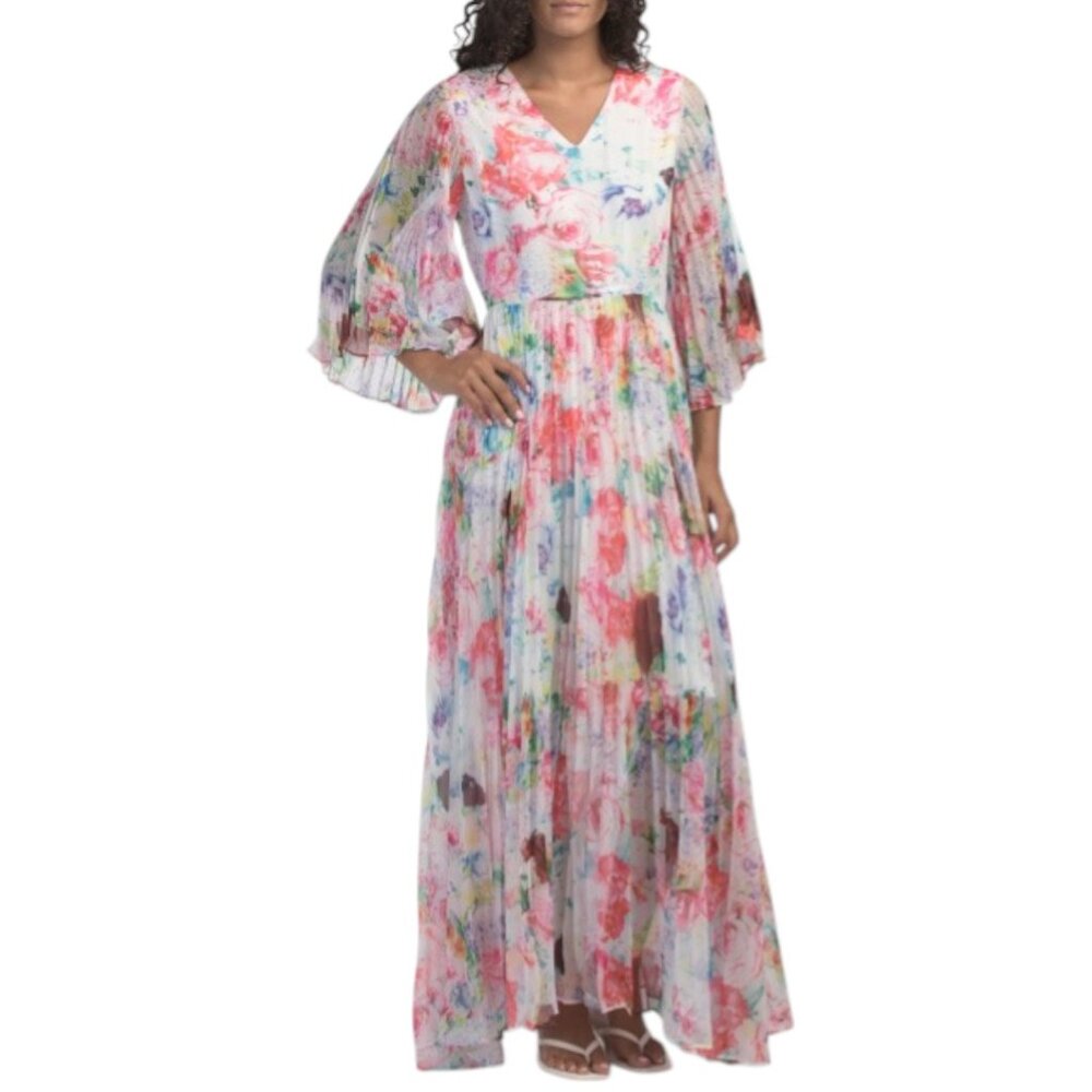 NANCY YANG Printed Dress